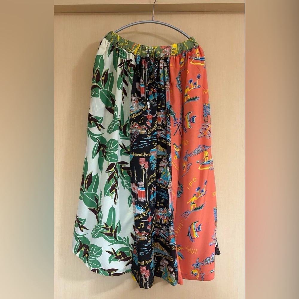 Beams Boy x Sun Surf Hawaii Long Skirt